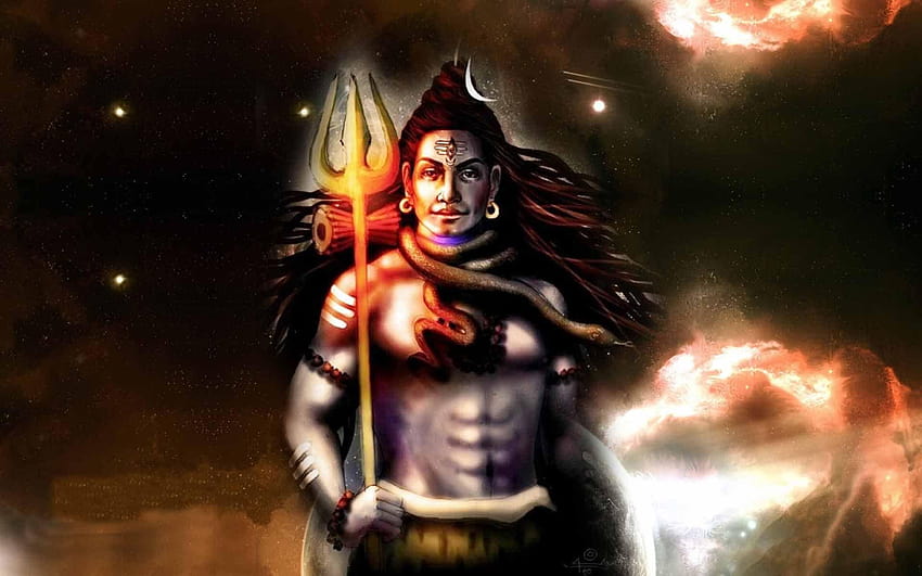 Lovely Shiva Animated for Mobile, action animation HD wallpaper