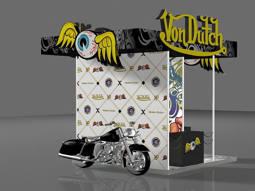Von Dutch Event Booth by Derek Tvmala at Coroflot HD wallpaper