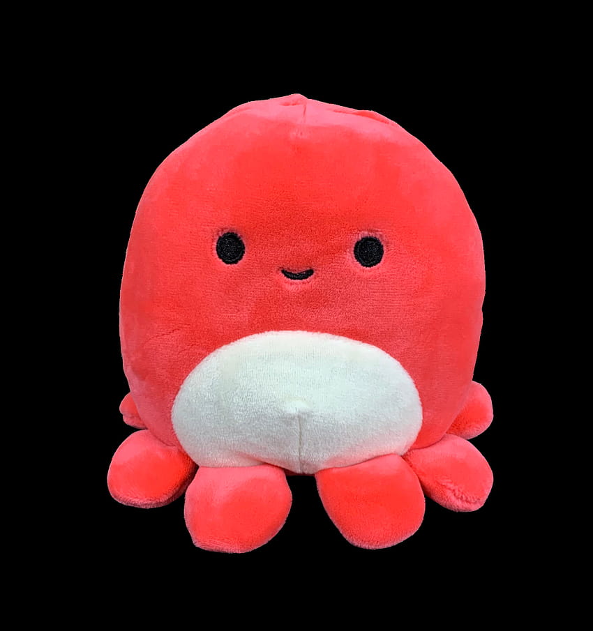 Squishmallow 5 inch Veronica the Octopus Plush Toy, Stuffed Animal, Super Pillow Soft, Red HD phone wallpaper
