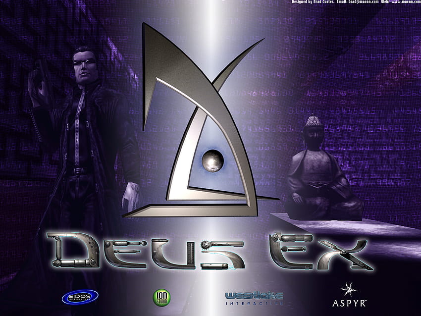 Deus Ex from way back in the early 2000's: Deusex, early 2000s HD wallpaper