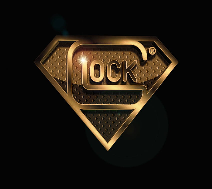 Super Glock firmy DCLXVI_ • ZEDGE™, logo glocka Tapeta HD