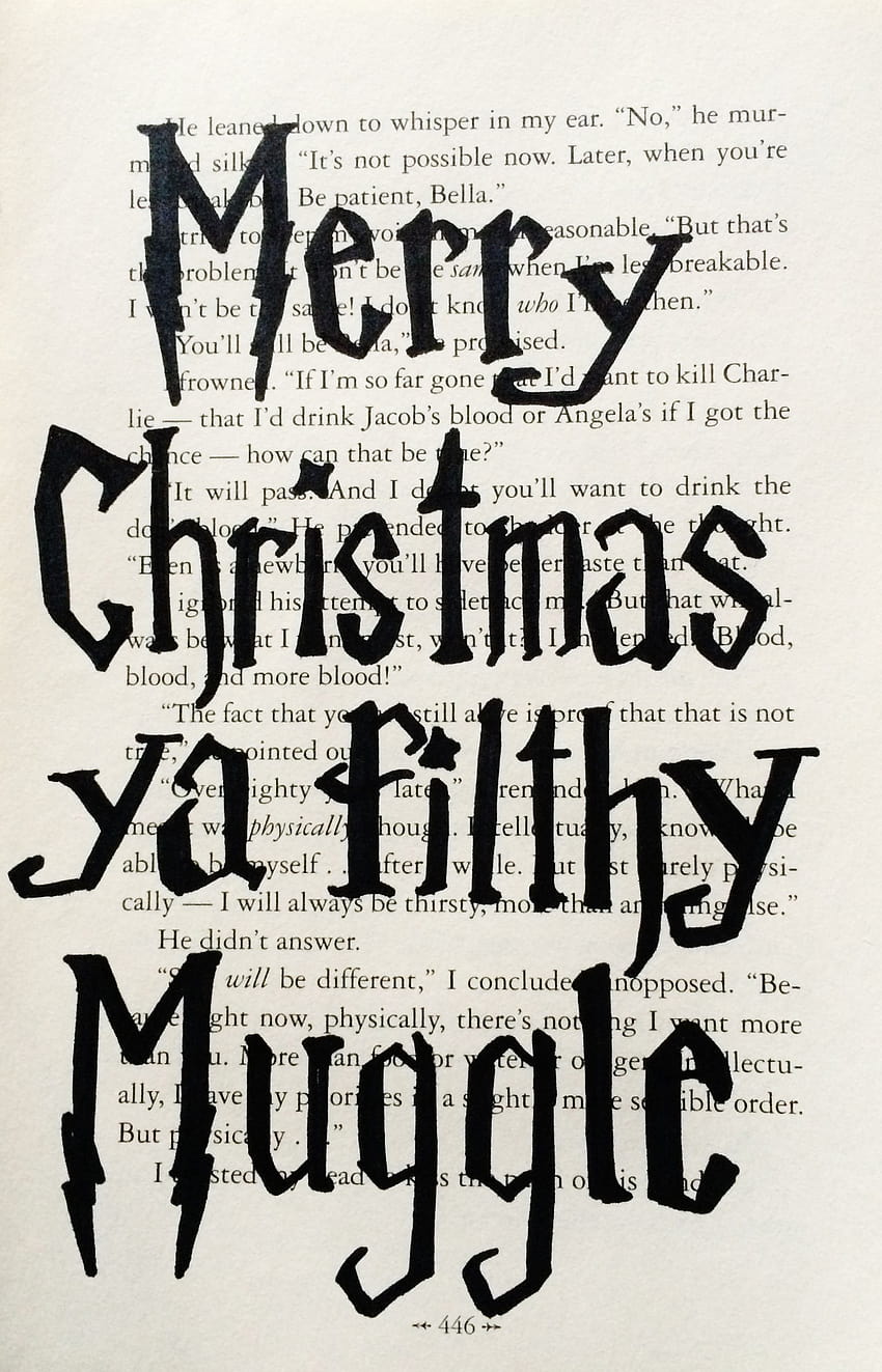 Pin on Phone, merry christmas harry potter HD phone wallpaper