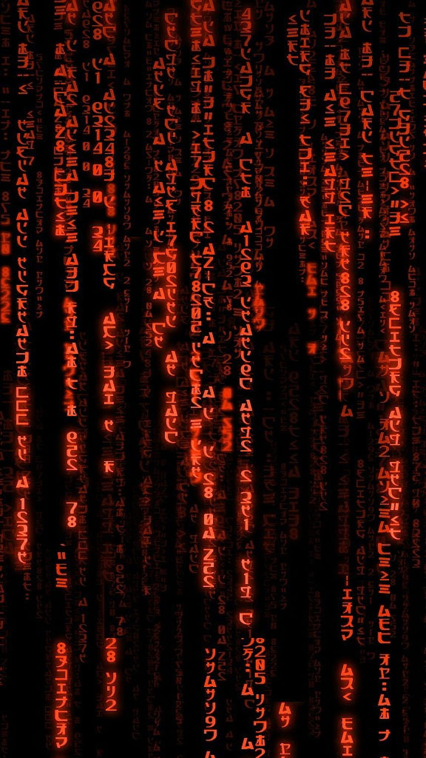 ScreenHeaven: Matrix red matric vertical data and mobile, matrix mobile HD phone wallpaper