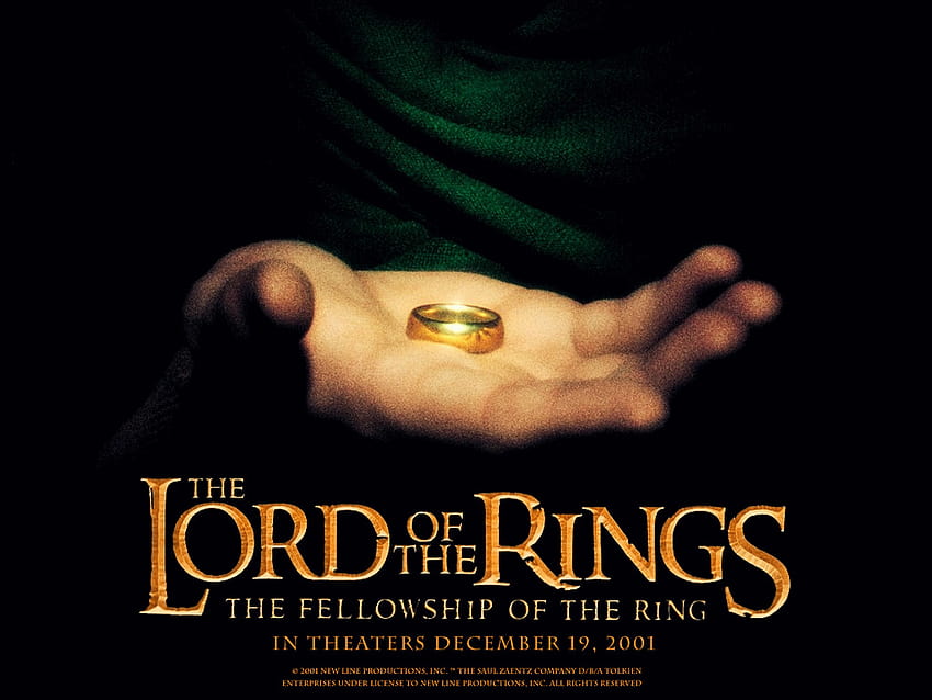 Fellowship of the Ring - Lord of the Rings Movie Poster