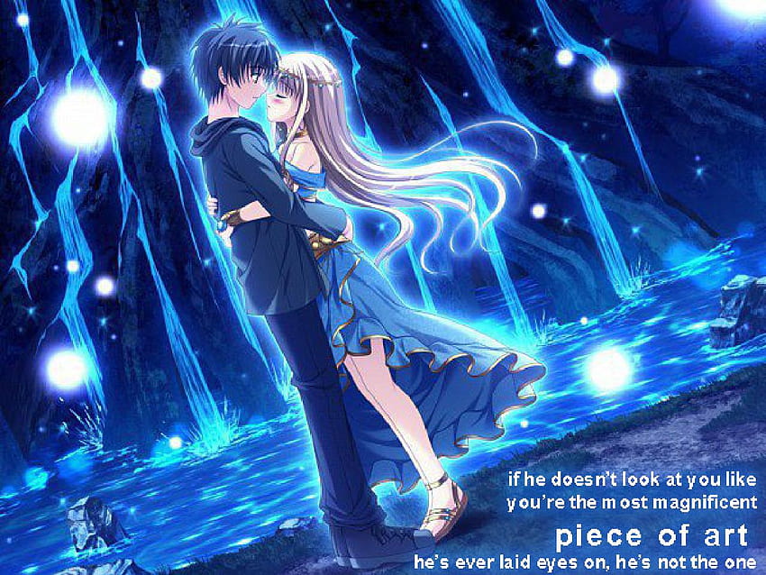 Beautiful Anime Couple posted by Michelle Mercado, beautiful couple anime  HD wallpaper | Pxfuel