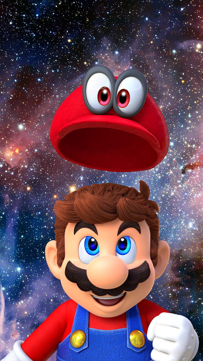 Super Mario Odyssey, paper mario HD phone wallpaper