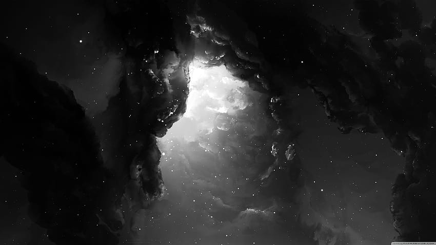 Black And White Space, black space HD wallpaper | Pxfuel