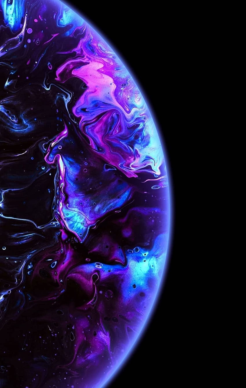 Erde auf NEON im Jahr 2020, Neon-Android HD-Handy-Hintergrundbild