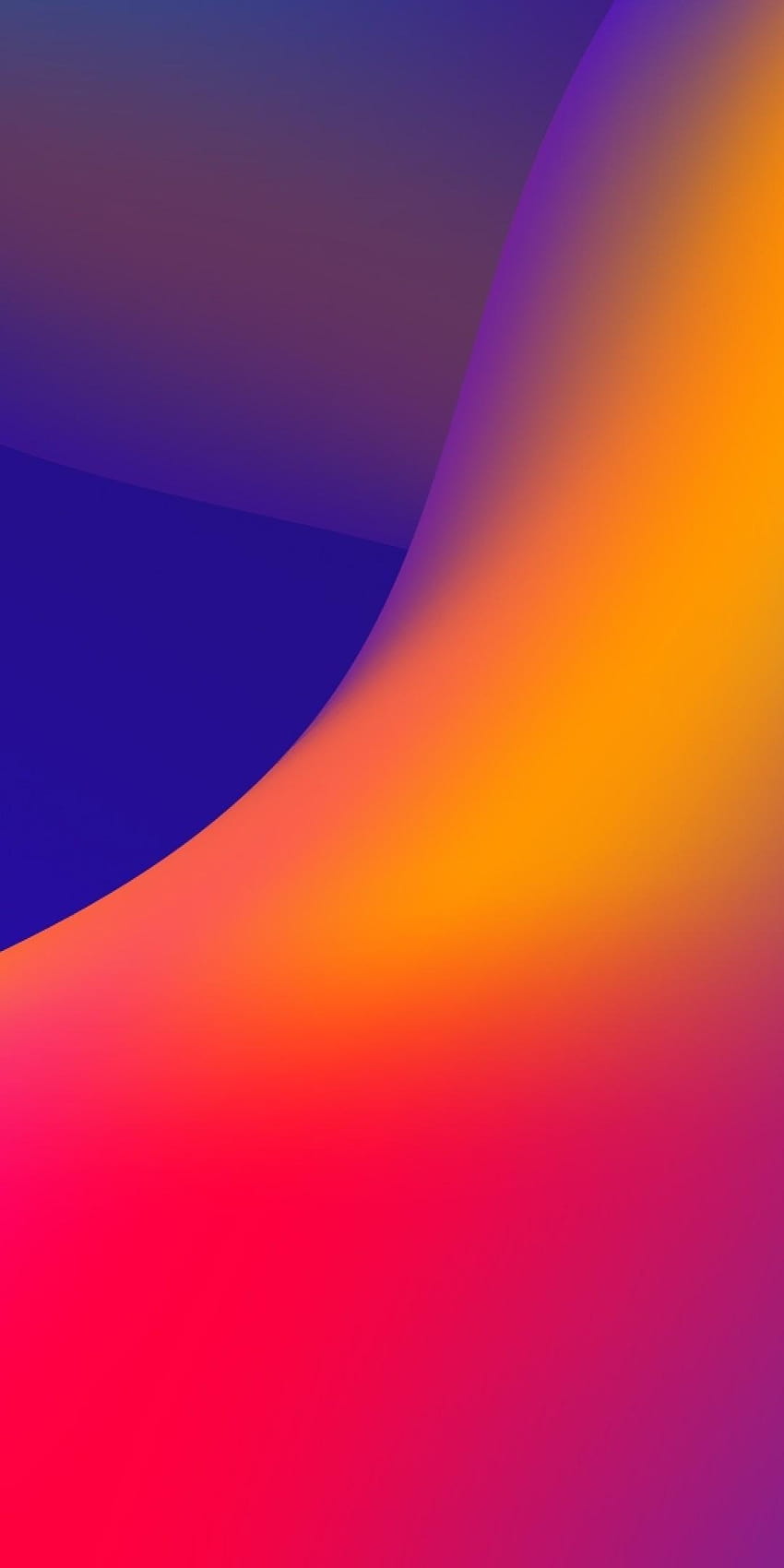 1080x2160 Gradient Waves, Colorful for Huawei, colorful gradient waves HD phone wallpaper