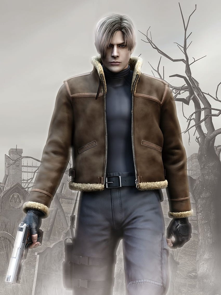 1536 x 2048 Resident Evil 4 Leon S. Kennedy 1536 x 2048 Auflösung, Resident Evil 4 für Android-Handy HD-Handy-Hintergrundbild