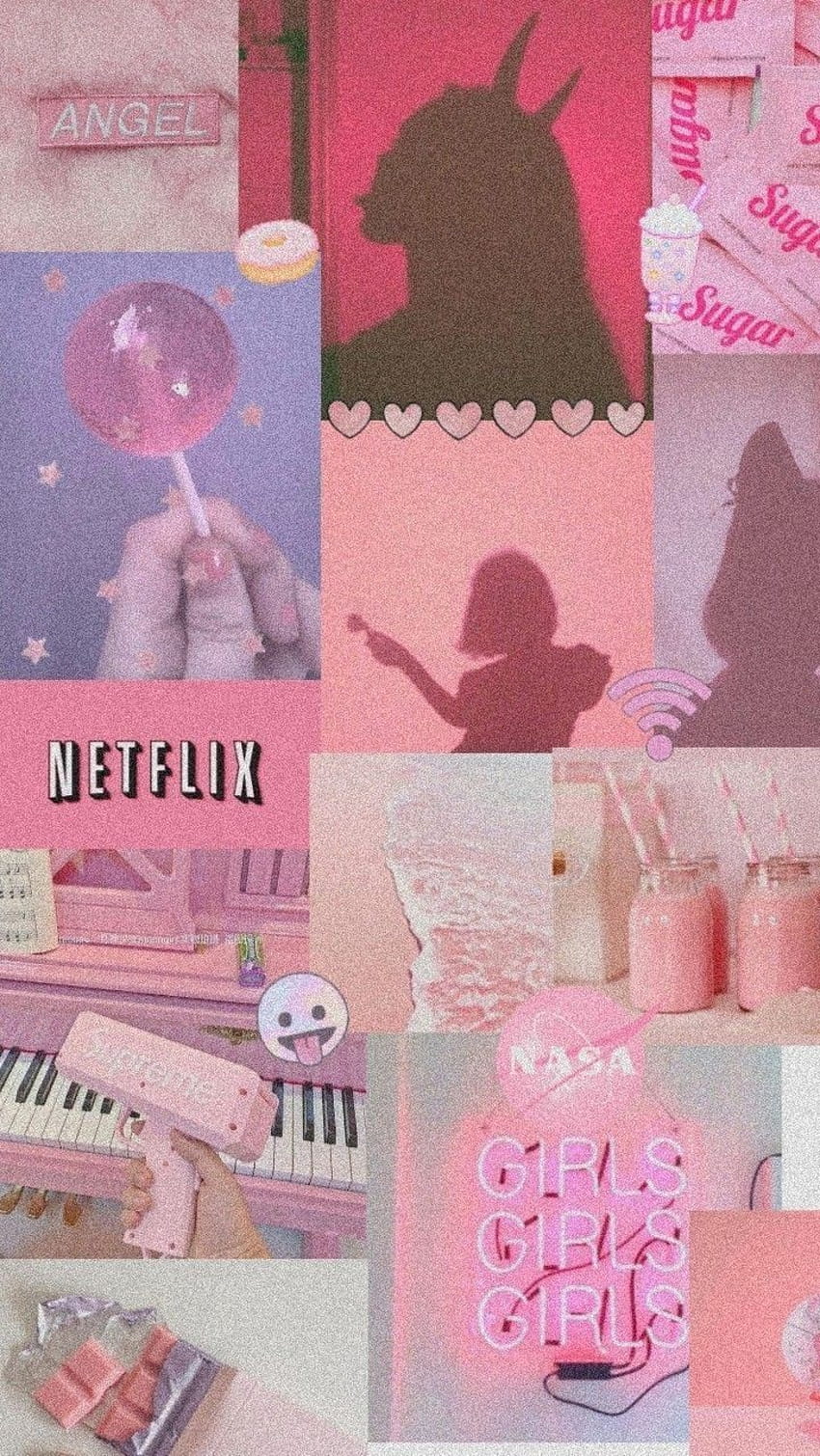 Aesthetic uploaded by, netflix pink HD phone wallpaper | Pxfuel