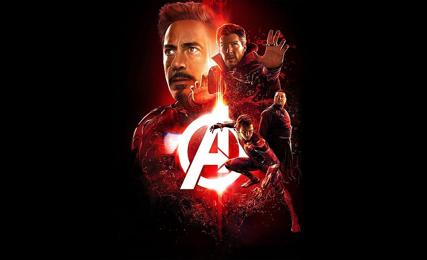 3144x1920 Avengers: Perang Infinity, Laba-laba, dokter aneh Wallpaper HD