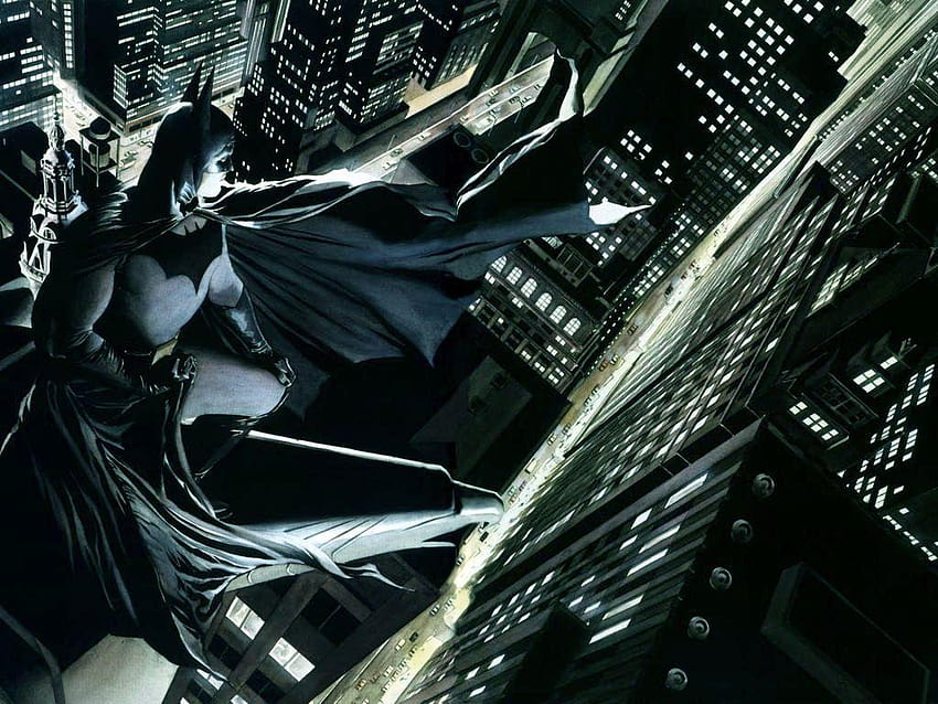 Batman by Alex Ross, alex ross superman HD wallpaper