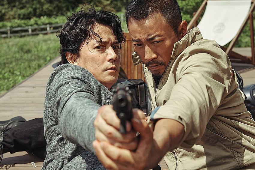 Netflix's John Woo movie Manhunt plays like a joyous parody of his action classics HD wallpaper