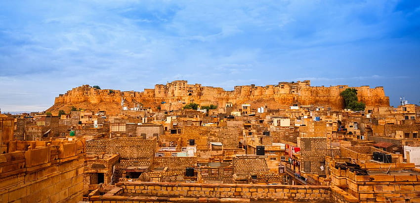 The Jaisalmer Fort of Rajasthan HD wallpaper