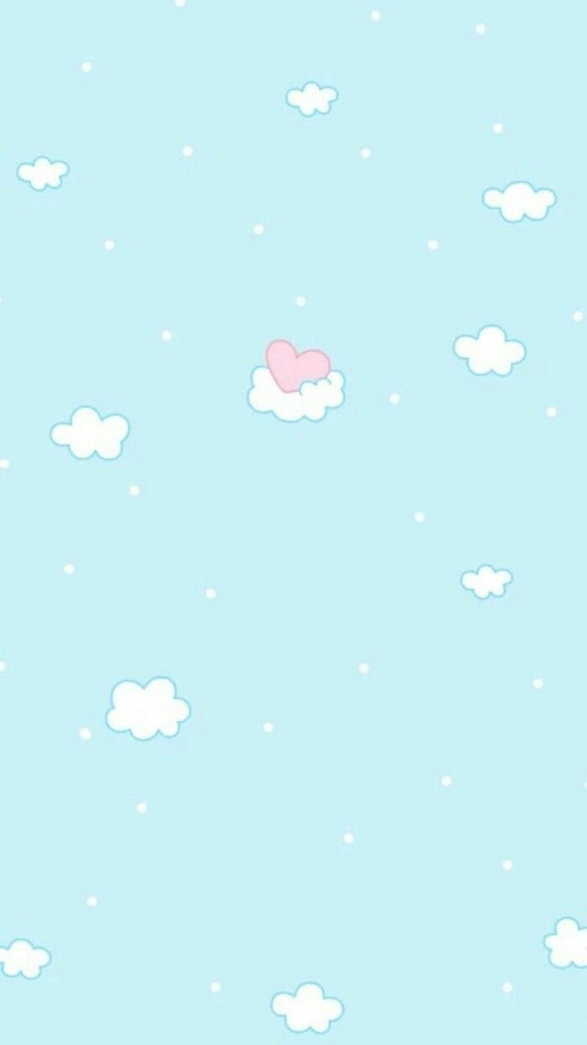 Tumblr Kawaii Pastel Blue, horizontal tumblr HD phone wallpaper