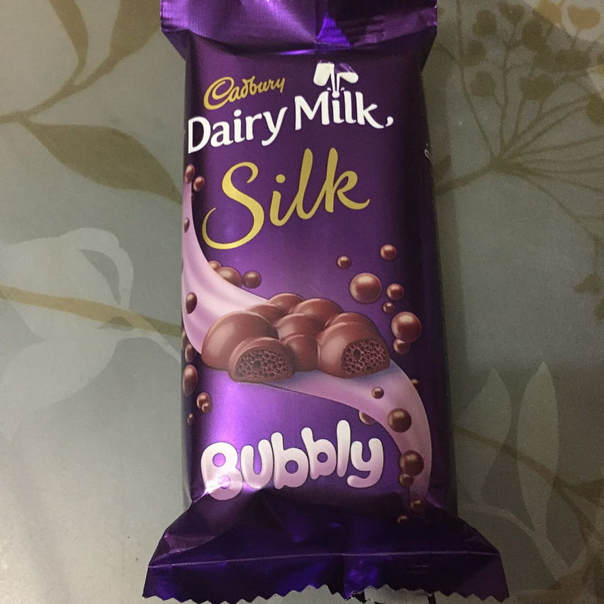 Cadbury Dairymilk Silk Bubbly Yumyum ช็อกโกแลต Luv นมจากนม วอลล์เปเปอร์โทรศัพท์ HD