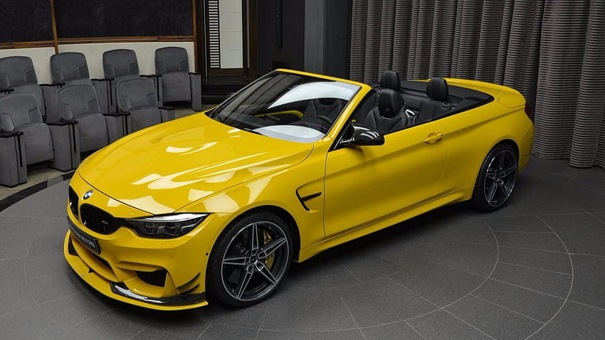 BMW M4 Convertible With AC Schnitzer Upgrades Is The Top Banana, ac schnitzer bmw 4 series cabrio HD wallpaper
