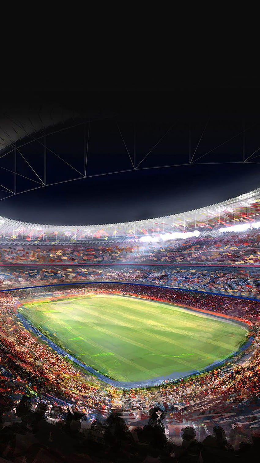 Camp Nou FC Barcelona Football Stadium iPhone 6, stadion HD phone wallpaper