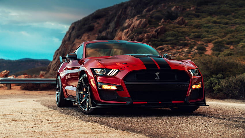2020 Ford Mustang Shelby GT500, ford mustang ultra HD wallpaper