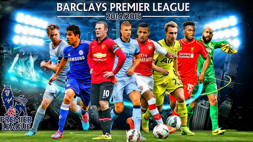 Die Barclays Premier League 2014, Premier-League-Fußball HD-Hintergrundbild