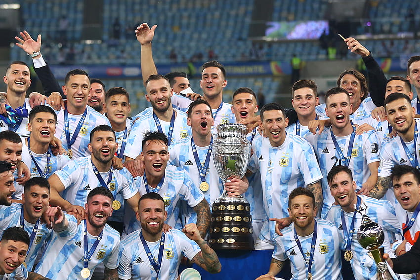 Argentinien Copa América Meister 2021, Argentinien Copa America Meister 2021 HD-Hintergrundbild