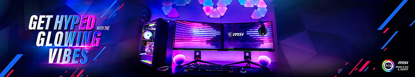 Mystic Light RGB-Gaming-PC, msi rgb HD-Hintergrundbild
