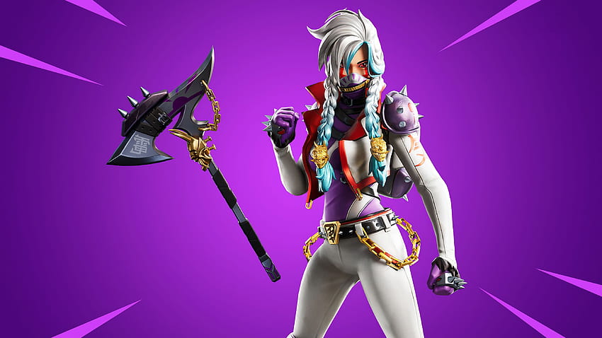 Chained Cleaver Pickaxe Fortnite Chapter 2 2019 games, fortnite women HD wallpaper