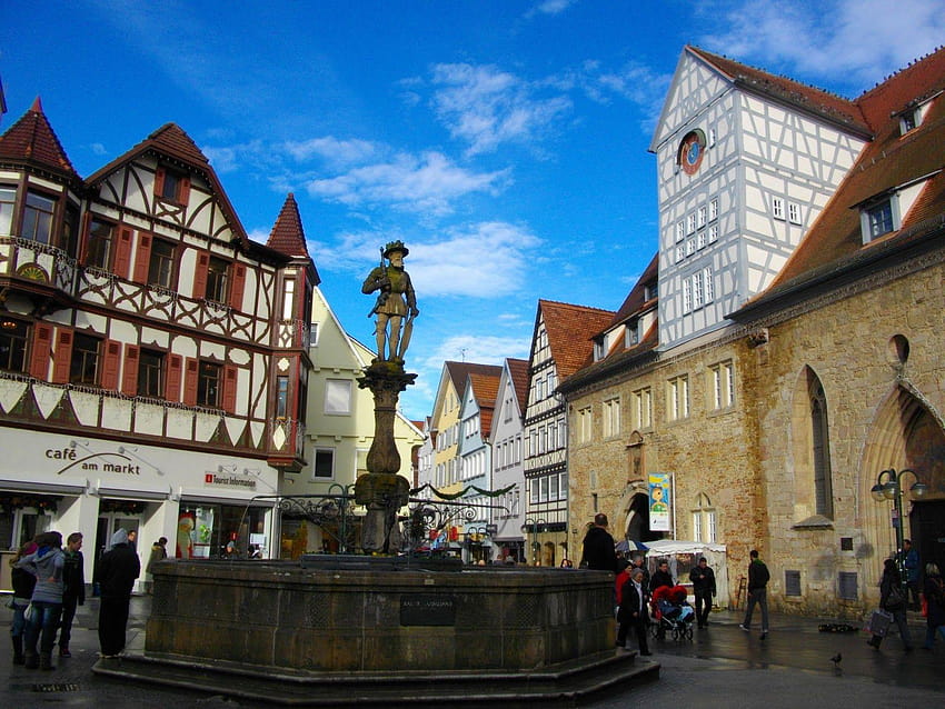 Oh, RT! Reutlingen, Jerman... tempat terbaik untuk belajar di luar negeri Wallpaper HD