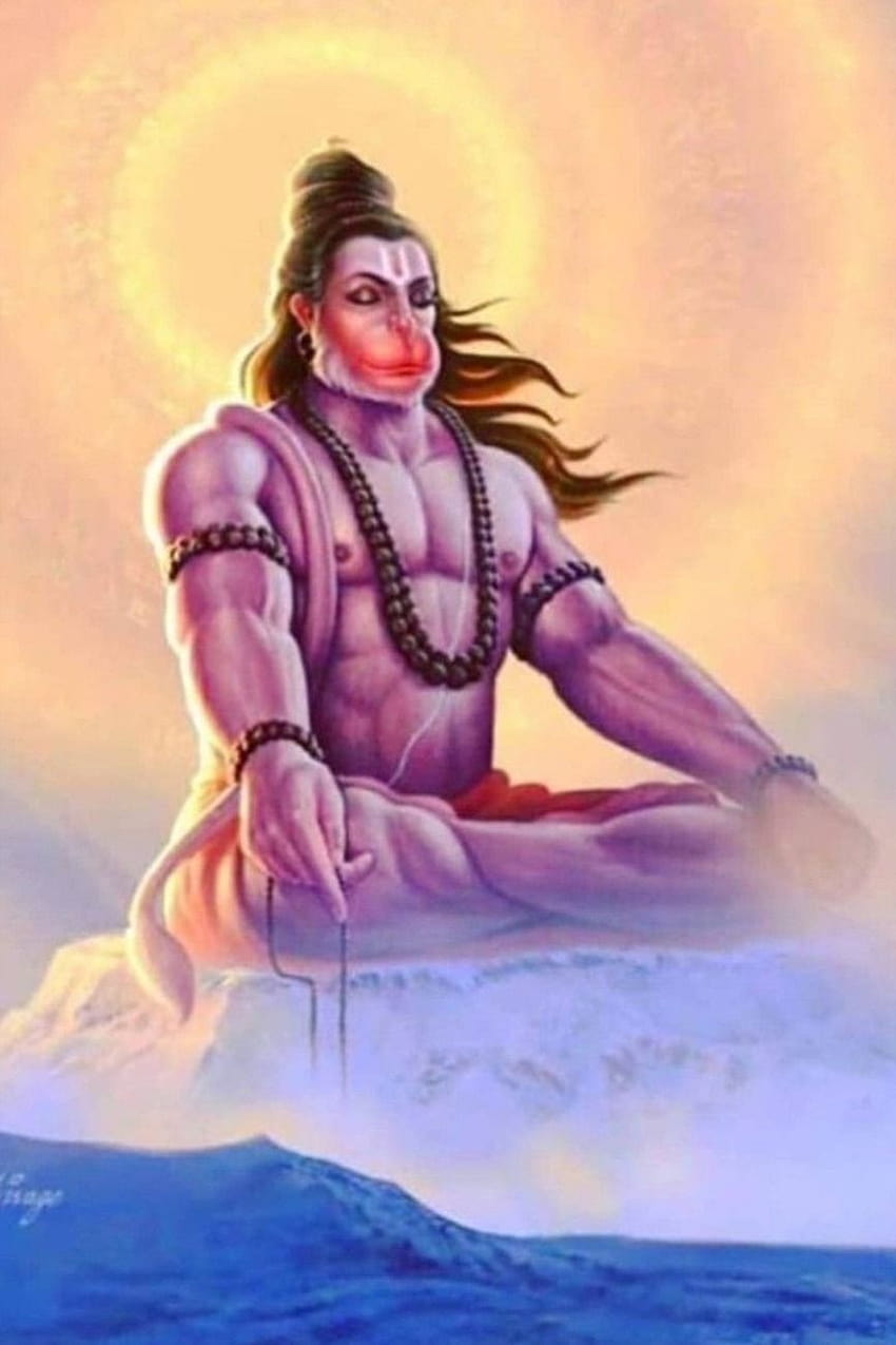 Pin su I miei salvataggi, Lord Hanuman Sfondo del telefono HD