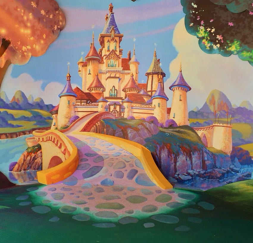 Backdrop for booth, sofia the first aesthetic HD wallpaper