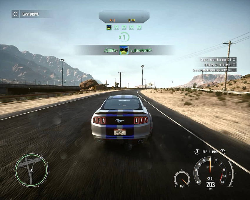 Need for Speed Rivals with NFS Movie Car Ford Mustang GT500, need for speed movie HD wallpaper