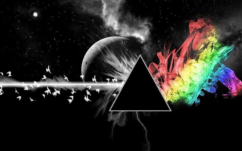 Pink Floyd 794512, prisma Sfondo HD