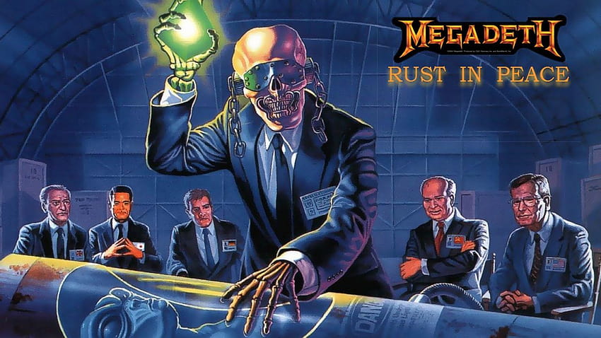 Megadeth バンド グループ ヘビー メタル スラッシュ ハード ロック アルバムは、Vic Rattlehead の頭蓋骨、 高画質の壁紙