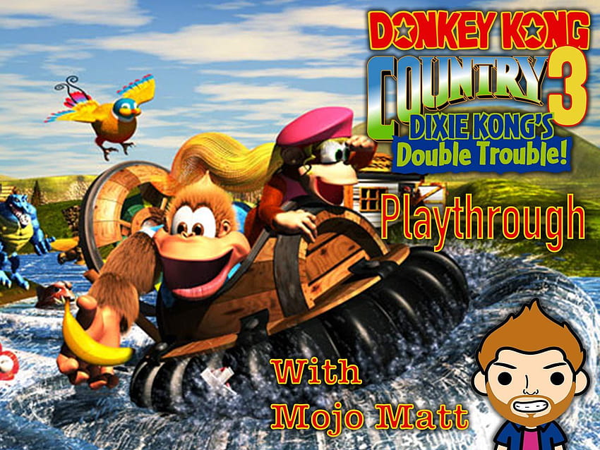 Гледайте Donkey Kong Country 3 Dixie Kong's Double Trouble, donkey Kong country 3 dixie kongs double trouble HD тапет