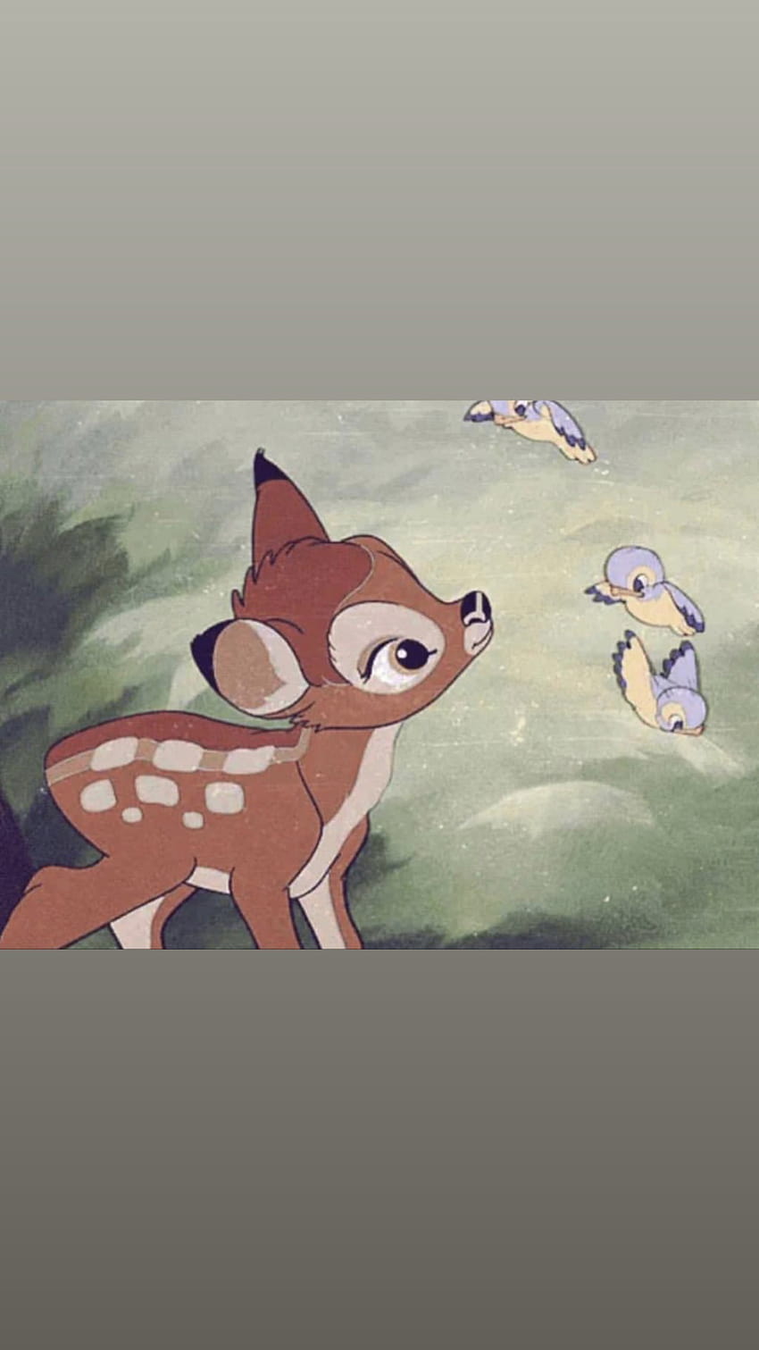 Buy Bambi Wall Mural A Life in the Woods Wallpaper Nursery Online in India   Etsy