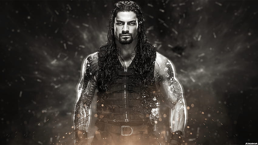 WWE Roman Reigns โดย Phenomenon รัชสมัยโรมัน วอลล์เปเปอร์ HD