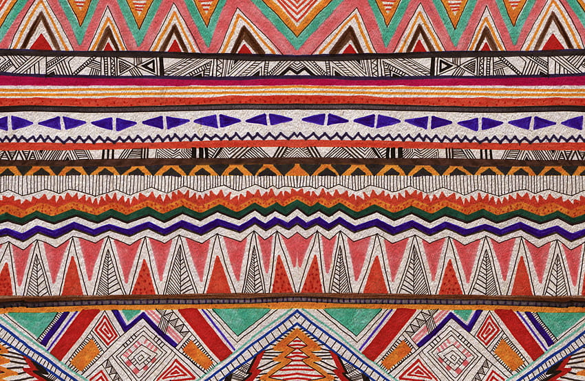 Tribal Pattern posted by Zoey Cunningham, african pattern HD wallpaper