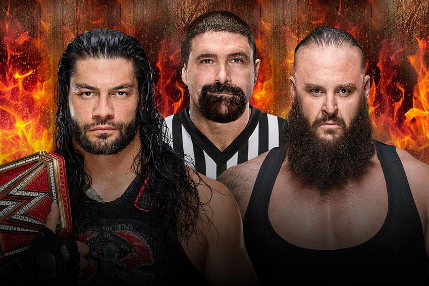 Резултати от WWE Hell in a Cell 2018, предаване на мачове на живо, roman reigns и страница HD тапет