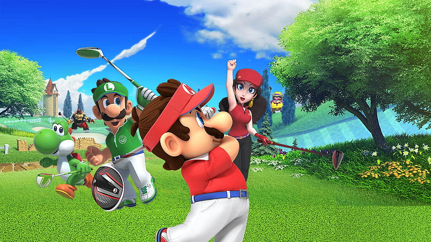 Mario Golf Super Rush получава нов обзорен трейлър, който представя нови герои и режими HD тапет