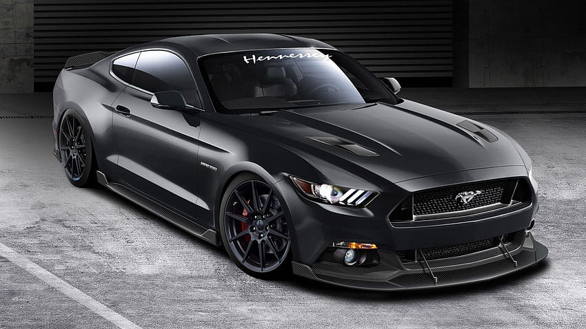 Ford Mustang Gt Black Backgrounds, mustang gt logo HD wallpaper
