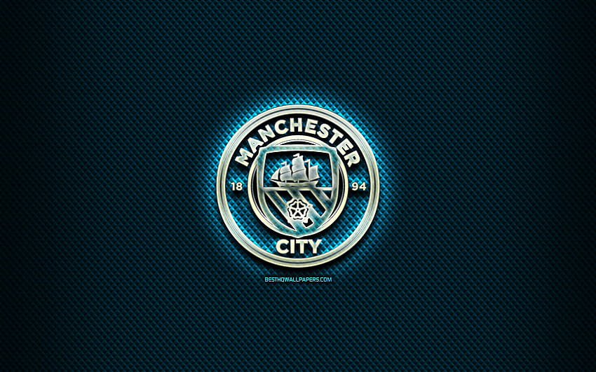 Man City Logo auf Hund, Man City Logo 2021 HD-Hintergrundbild