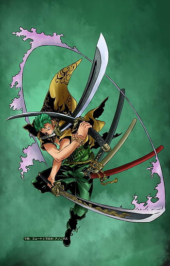 One Piece - Haki imbued Zoro by Luis Figueiredo