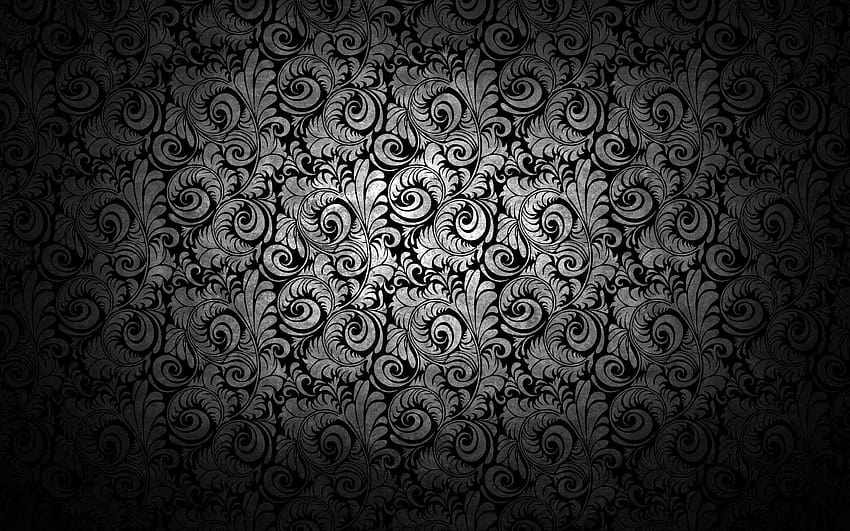 Black, elegant HD wallpaper