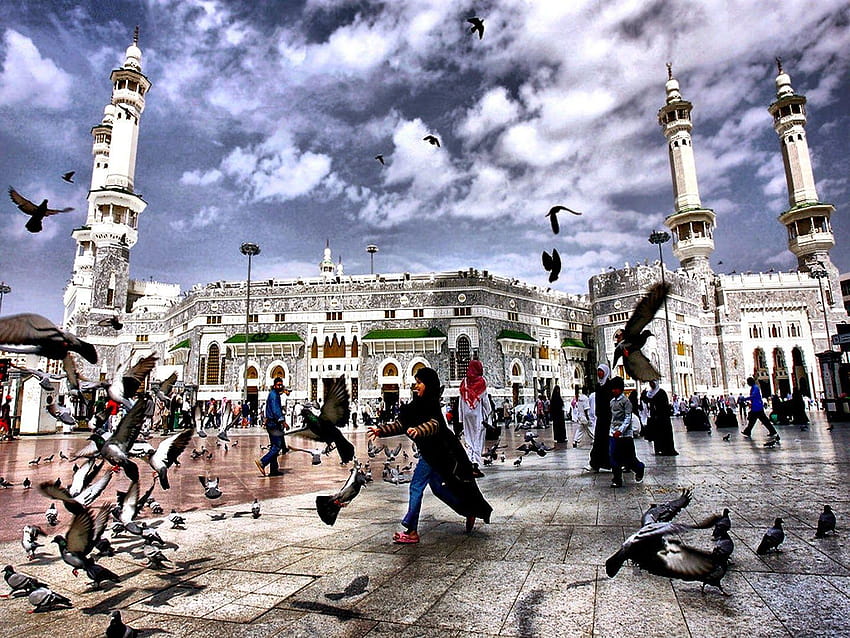 islamic : Makkah sharif, mekkah madinah HD wallpaper