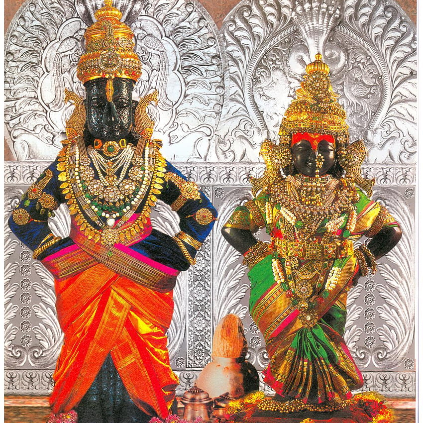 vitthal, templo hindu, estátua, templo, local de culto, templo, vitthal rakhumai Papel de parede de celular HD