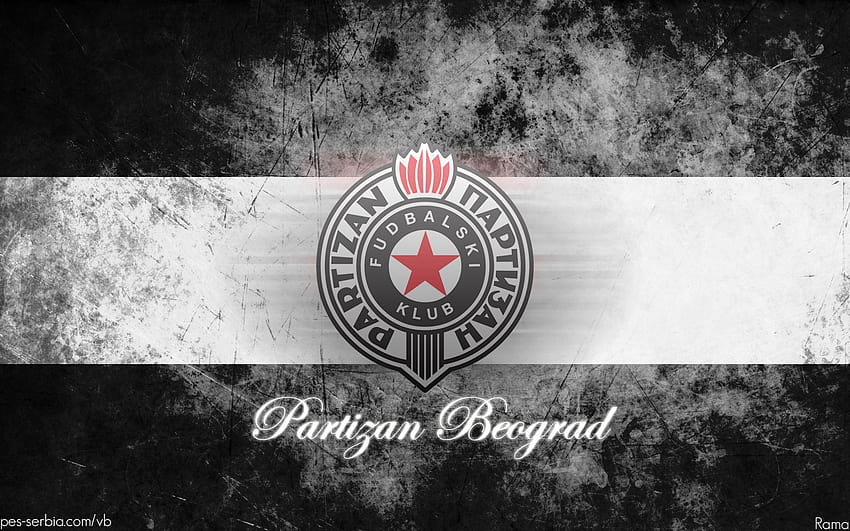 Partizan partizan beograd ve arka planlar, partizan belgrad HD duvar kağıdı