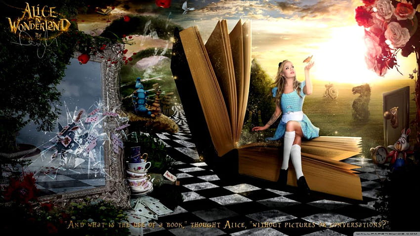 Alice In Wonderland 2016, alices adventures in wonderland HD wallpaper