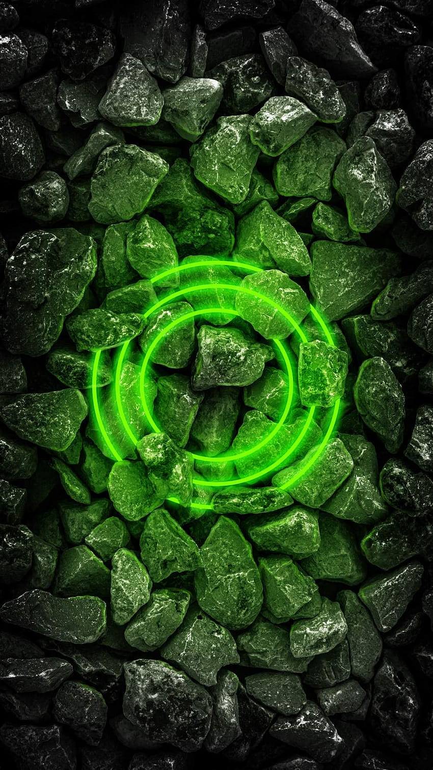Neon Stone Green IPhone, green stone HD phone wallpaper | Pxfuel
