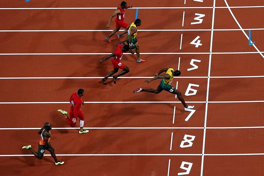 Athletics usain bolt olympics 2012, athletics track HD wallpaper